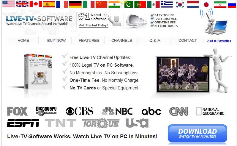 Live TV Software Banner Image