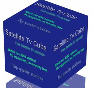 Satellite TV Cube
